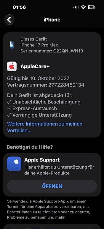 Telefoni cellulari / Smartphones: iphon 17 pro max orange 2 trbyt – Usato da Nendeln venduto da Uenmus 4