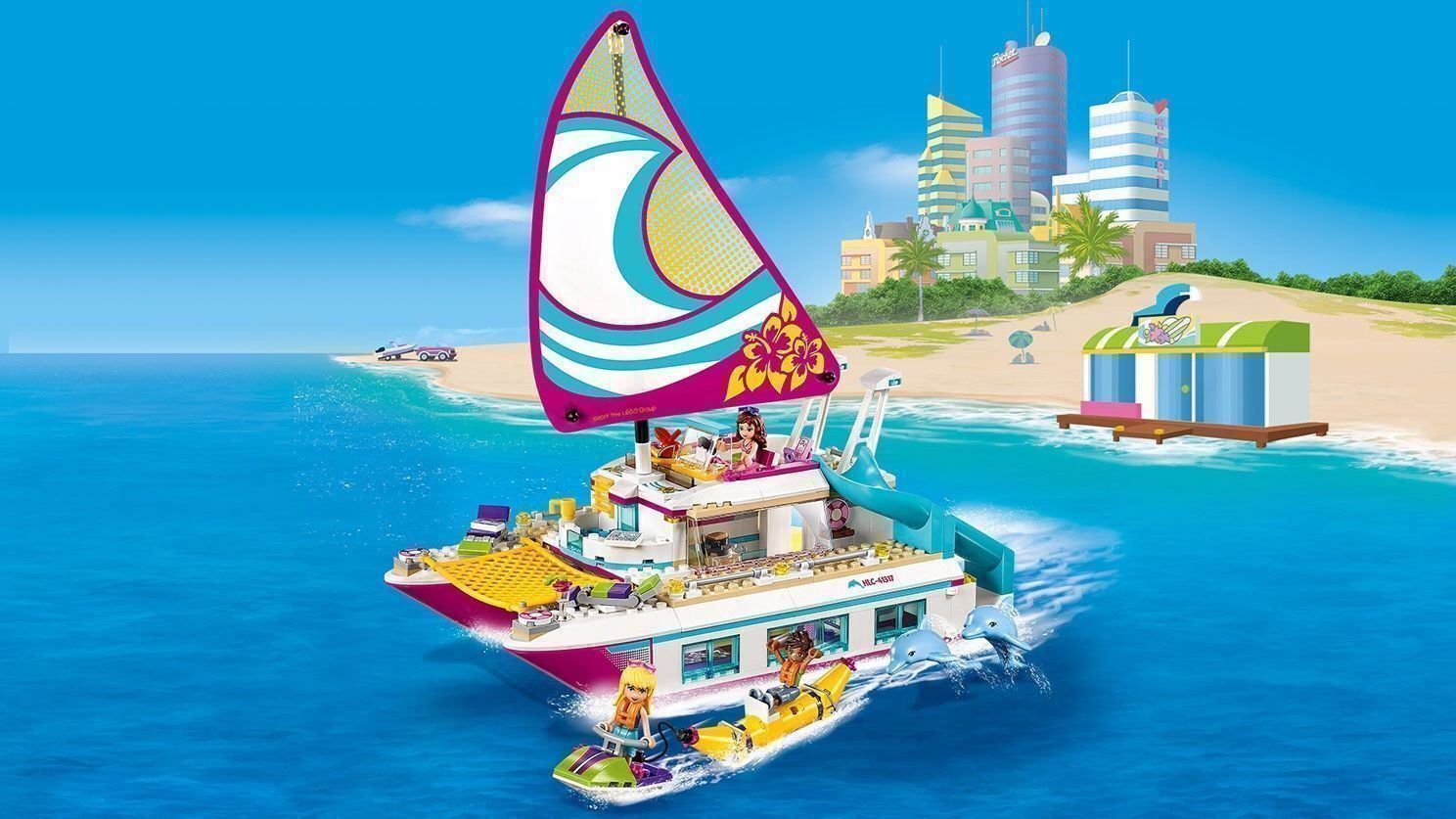 Lego Giocattoli: Lego Friends Sonnenschein catamaran – Usato da Grüningen venduto da kleiderstar 3