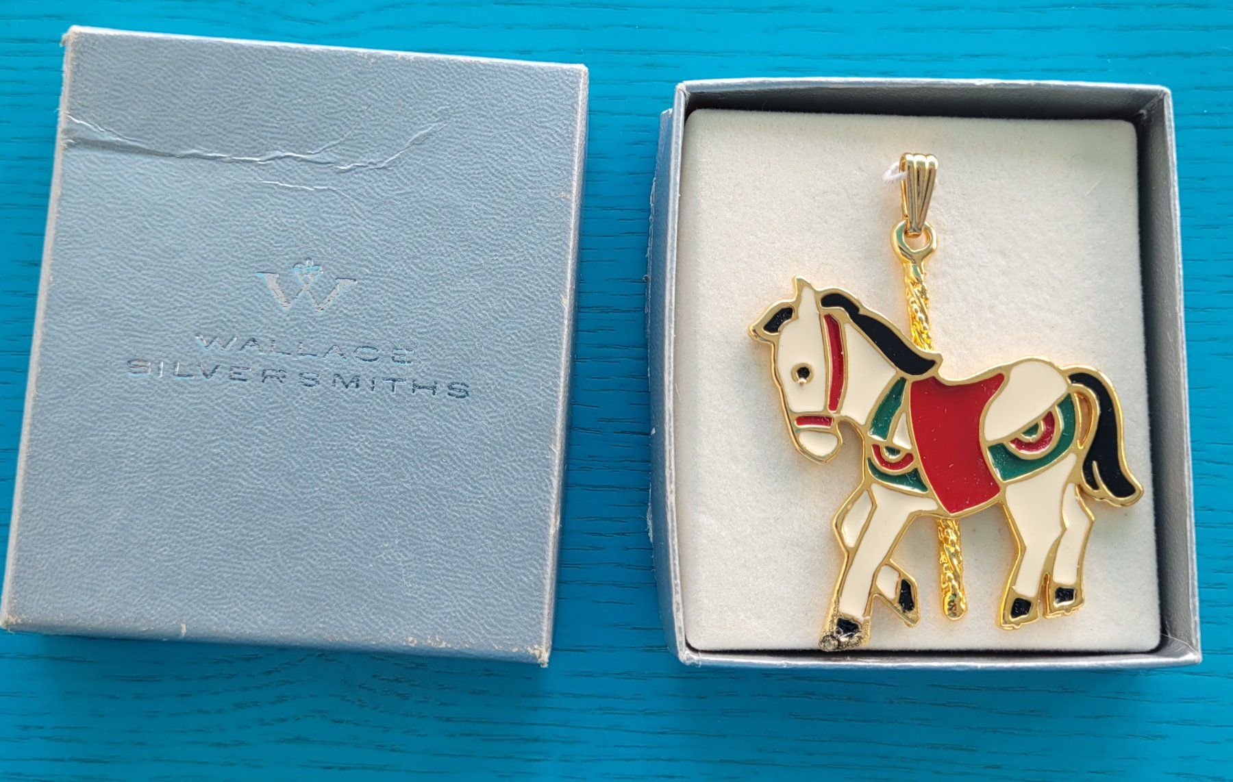 Ciondoli: WALLACE  SILVERSMITHS  PFERD / KATZE   Schmuck/ Anhänger – Nuovo (secondo la descrizione) da SCHÜBELBACH venduto da CoKaHa 1