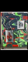 Schönes Acryl Bild einer nebenberuflichen Künstlerin …