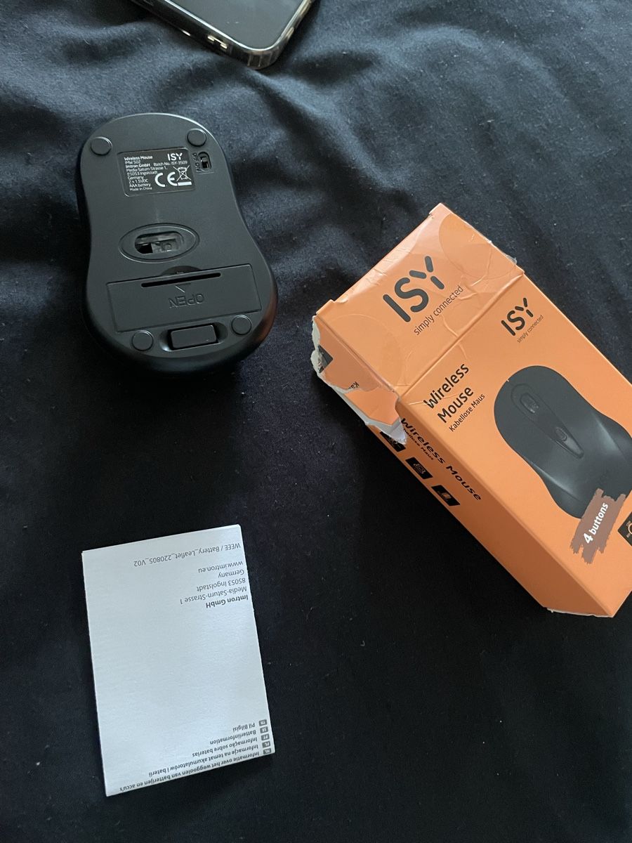 Maus: ISY Wireless Mouse IMW 502 – Neu (gemäss Beschreibung) aus Zürich von estela22 3