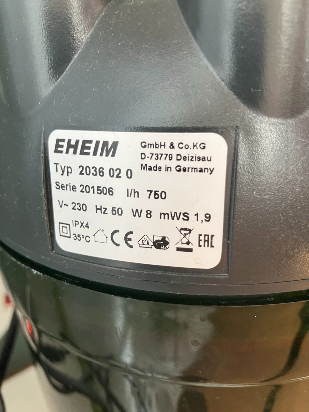 Eheim Aquarium: Aquarium 240 lt Starterset – D'occasion à Zürich par Toptob 6