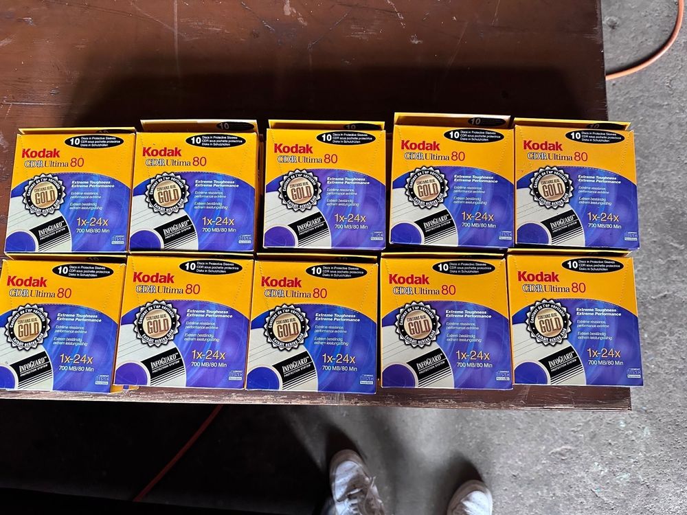 Kodak cdr ultima 80 1x 24x 700 mb 80 cd 200 stk kaufen auf ricardo