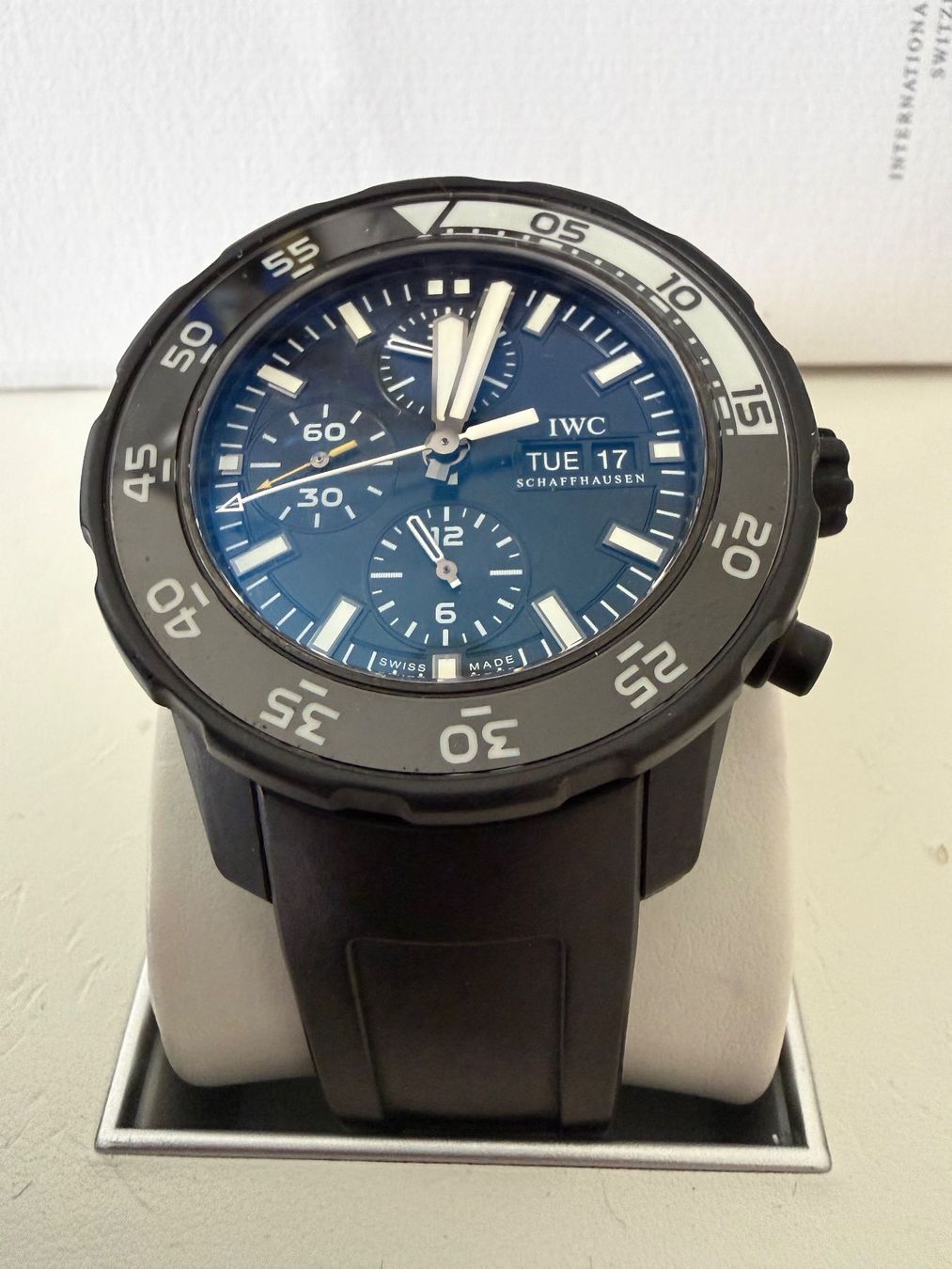 IWC Orologi: IWC Aquatimer Edition Galapagos – Usato da Männedorf venduto da Suvretaner