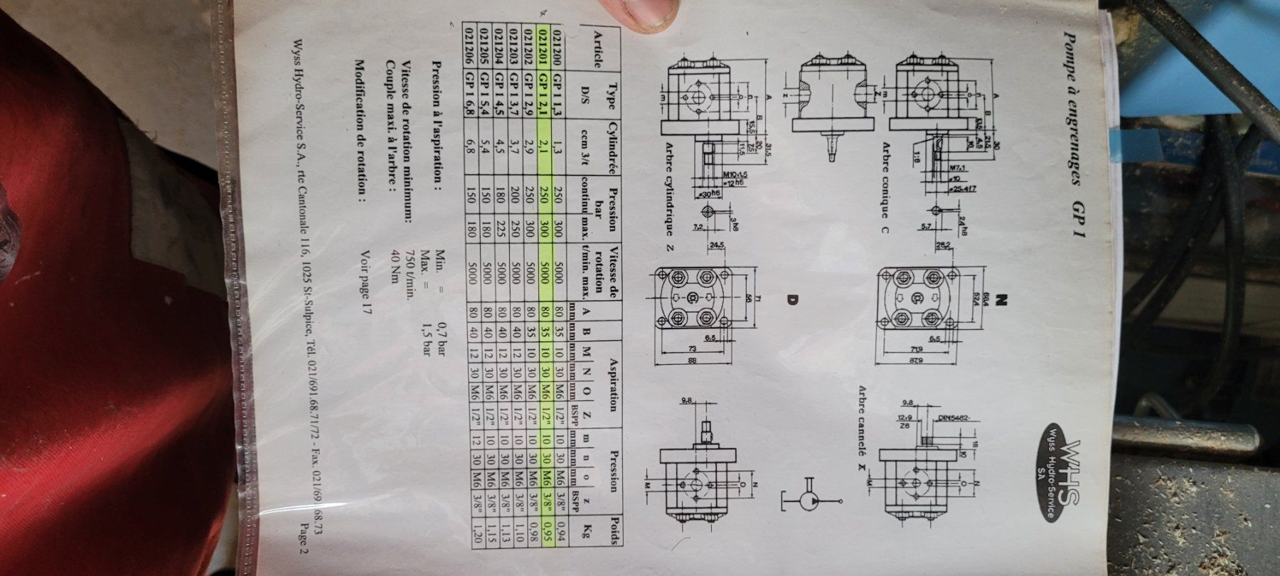 Alle Maschinen: Groupe électrohydraulique, Hydraulikaggregat – Defekt aus Les posses sur bex von timeeforgeron 8