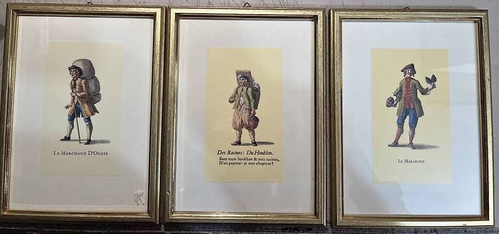 Grafica & Litografie: Charmantes petites lithographies. – Usato da Fribourg venduto da madeleine008