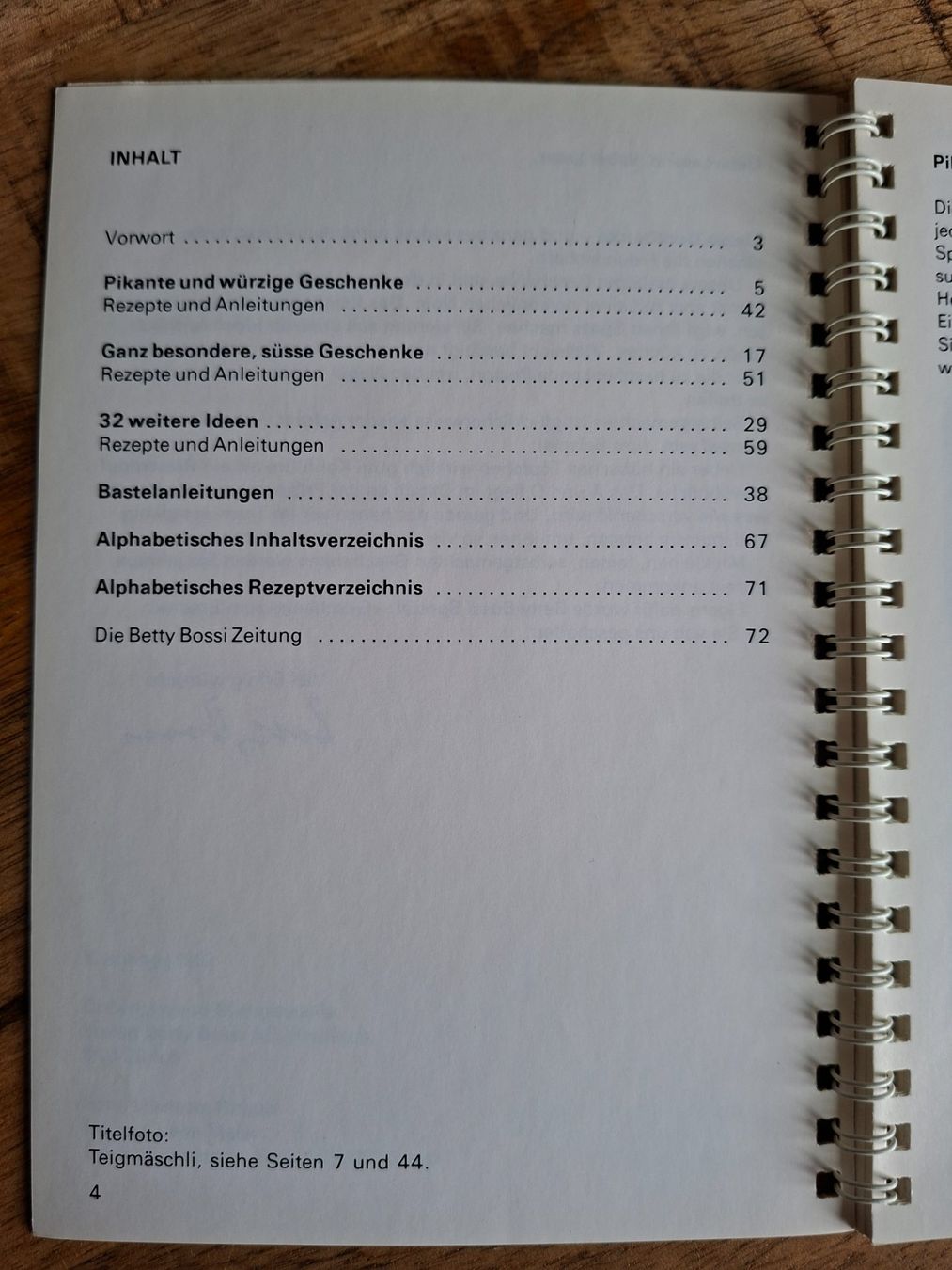 Bücher: Betty Bossi; Geschenke zum Essen – Gebraucht aus Boniswil von Totomat-Lady2 2