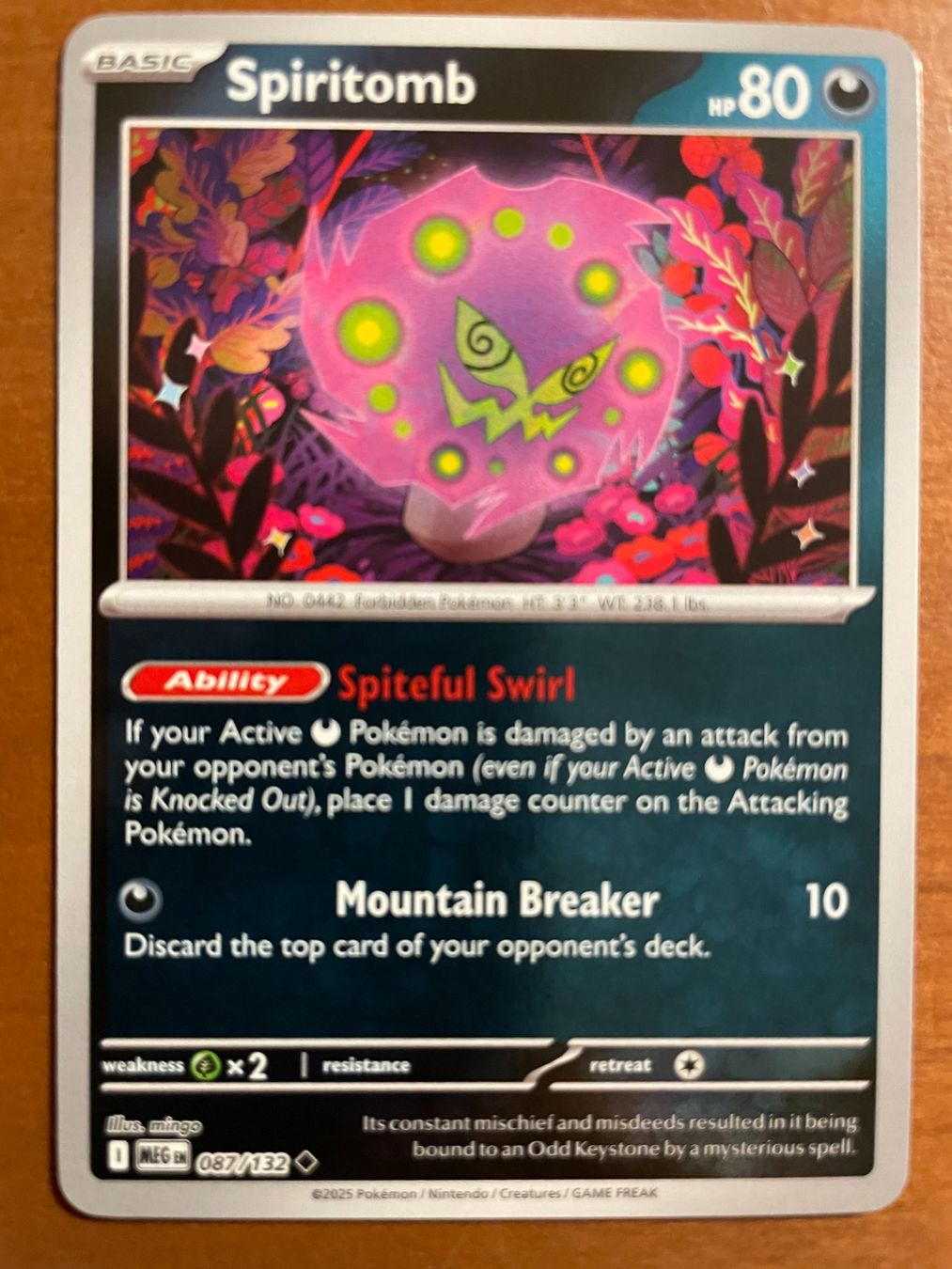 Pokémon Sammelbilder & Trading cards: Pokemon Spiritomb Reverse (Versand gratis) – Neu (gemäss Beschreibung) aus Chur von Angerson