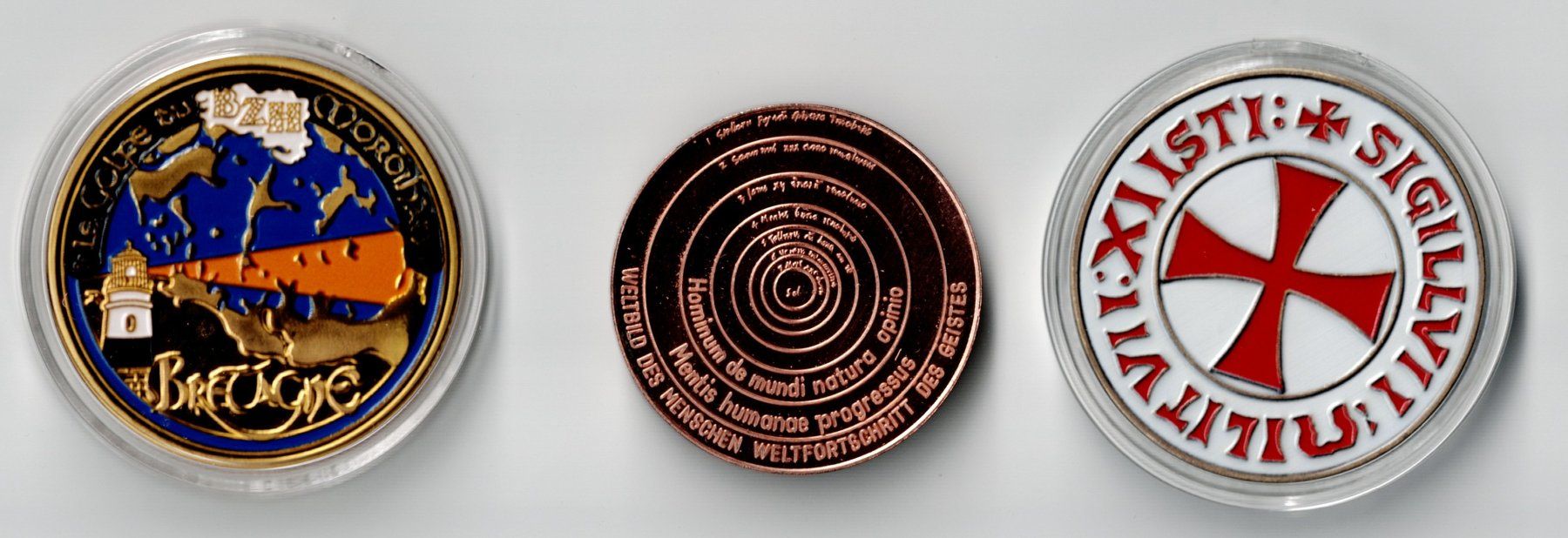Medaillen: 3 Medaillen verschiedene Sujets_9_ab 1.00 – Neu (gemäss Beschreibung) aus Hombrechtikon von Fraese01 1