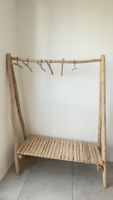 Kleiderständer Holz natur G21 H165 B80 cm guter Zustand