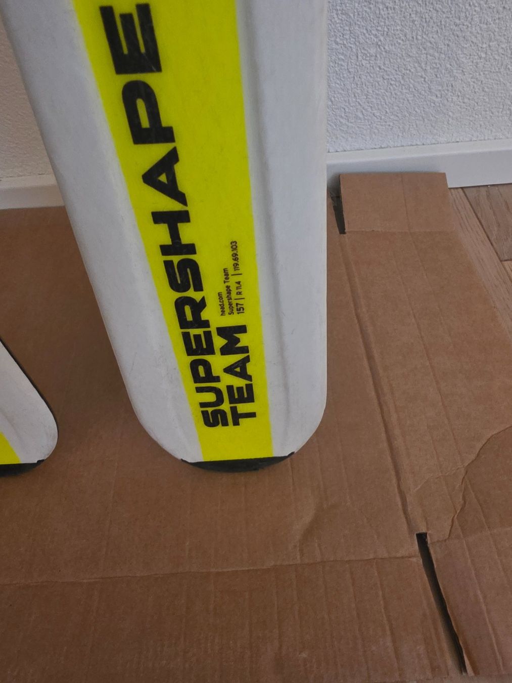 Völkl Skis: Head JR Supershape 157cm – Gebraucht aus Altwis von susi70 2
