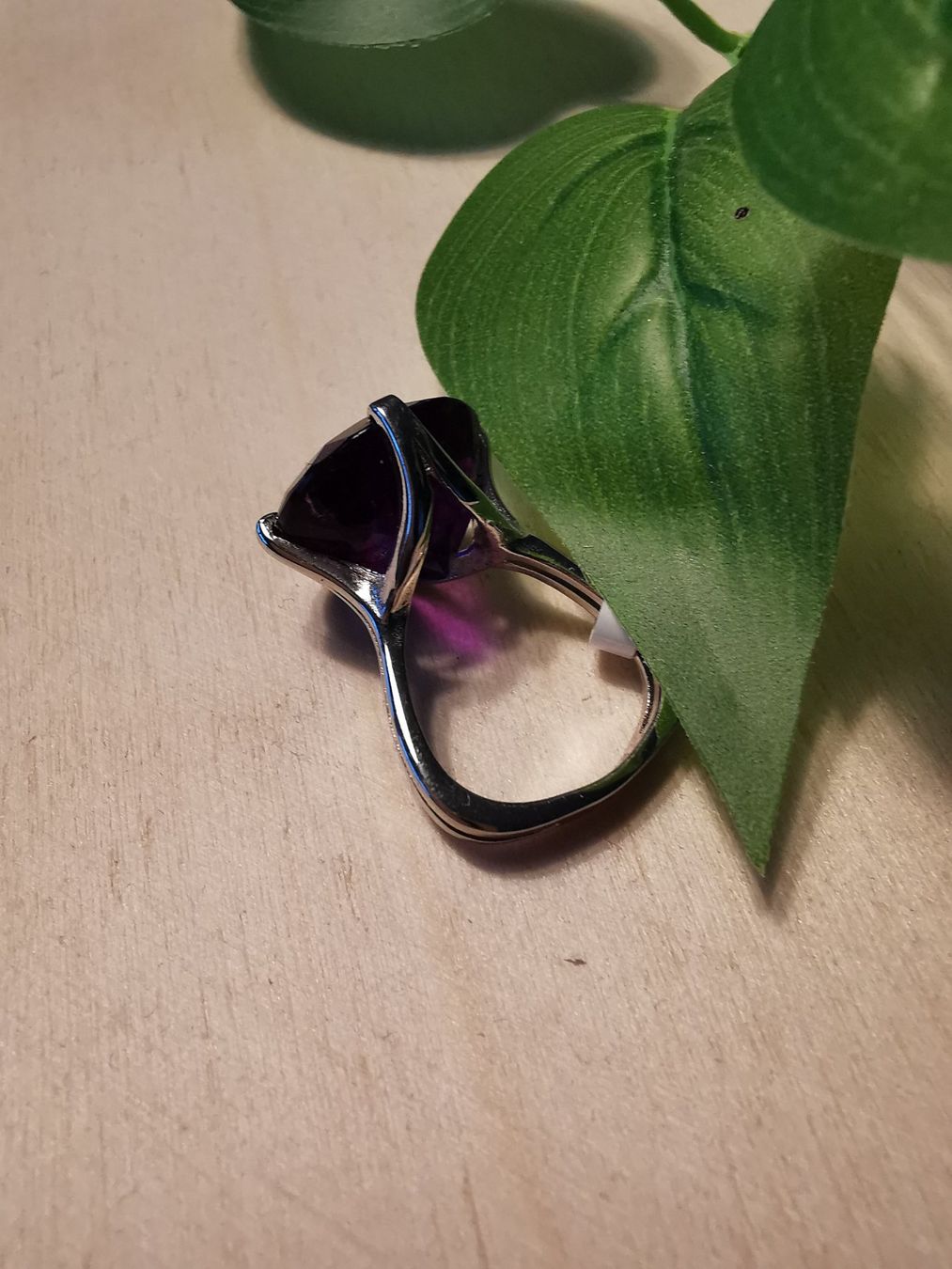 Anelli: Silber Damenring mit grossem Amethyst aus der Goldschmiede – Nuovo e nell'imballaggio originale da Dierikon venduto da Buntspecht-10 5