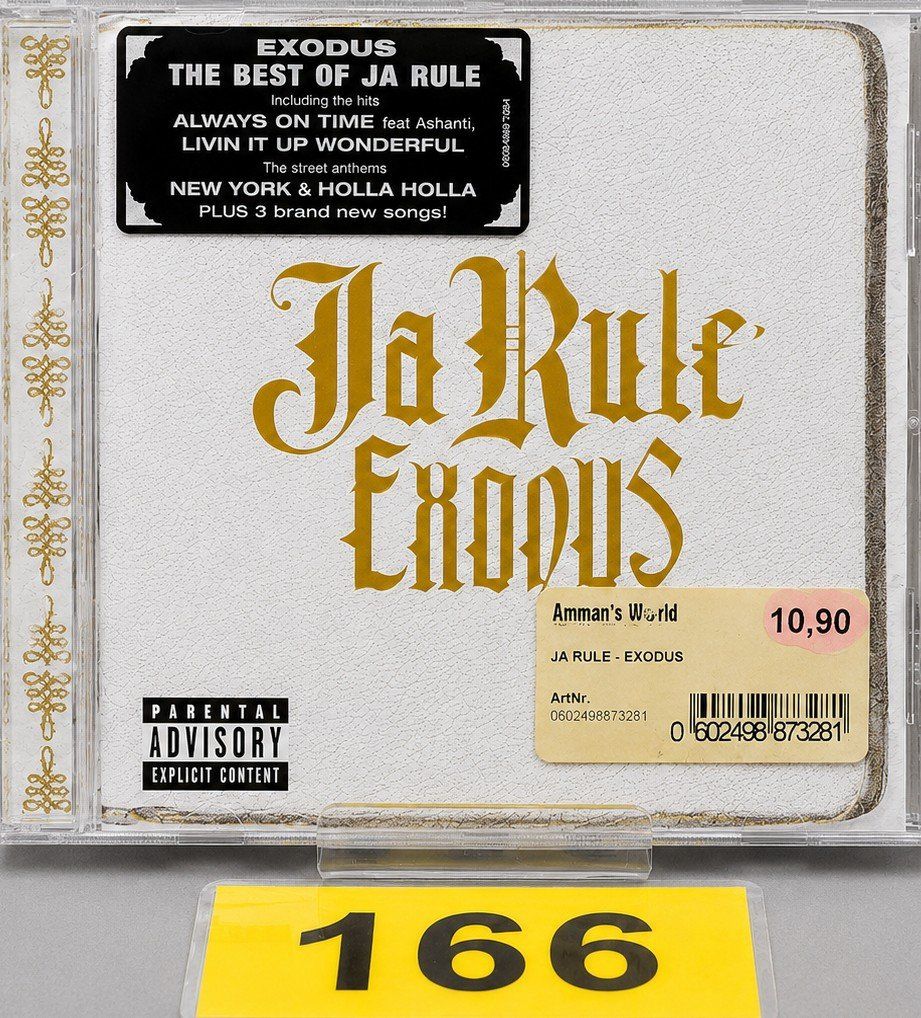 CDs: CD Ja Rule " Exodus", Nr. 166 – Neu und originalverpackt aus Kottwil von Crazyrolf