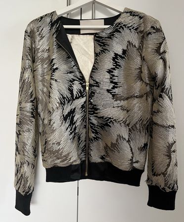 Marcel Ostertag Jacke, Gr. 34, Seide/Baumwolle, Top!