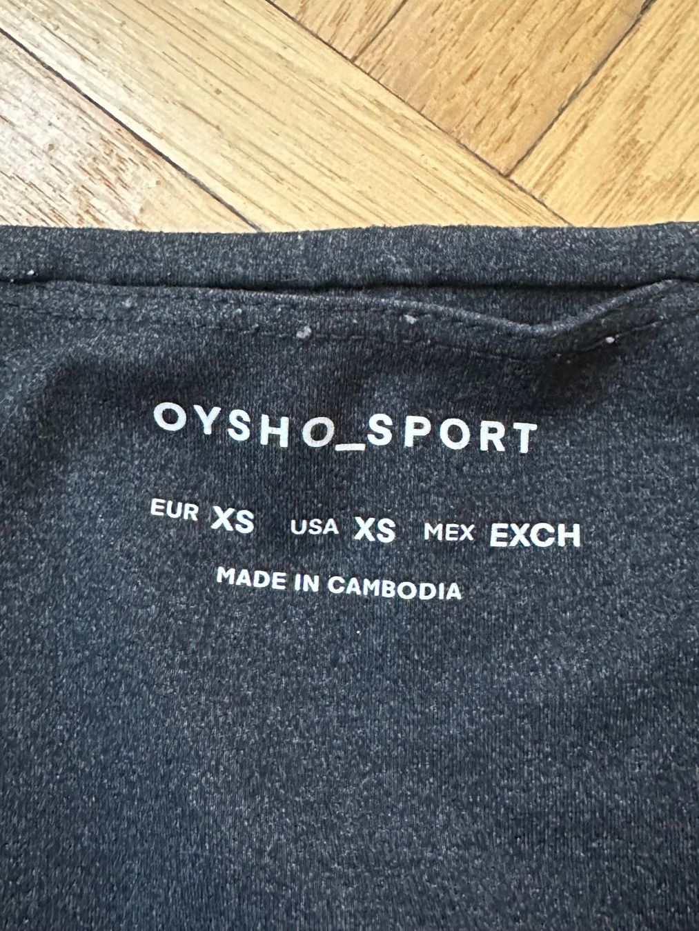 Oysho Leggings: Oysho Leggings dunkelgrau – Usato da Zürich venduto da ong8 3