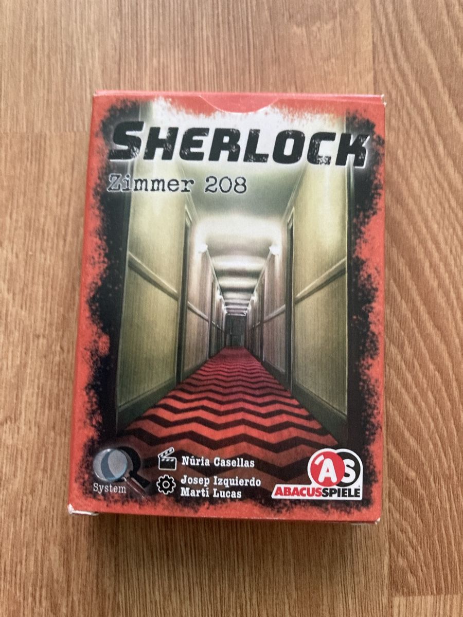 Spiele: Sherlock Spiel, Zimmer 208 – Gebraucht aus Emmenbrücke von JJ_89