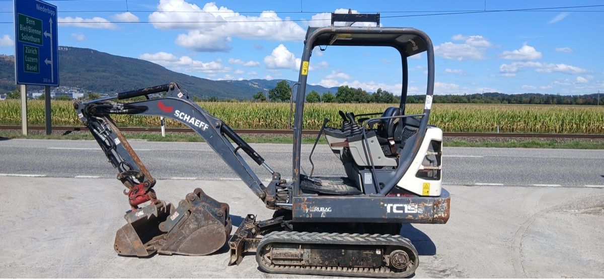 Terex Escavatori: Bagger TC 19 mit Powertilt – Usato da Niederbipp venduto da baggerch 1