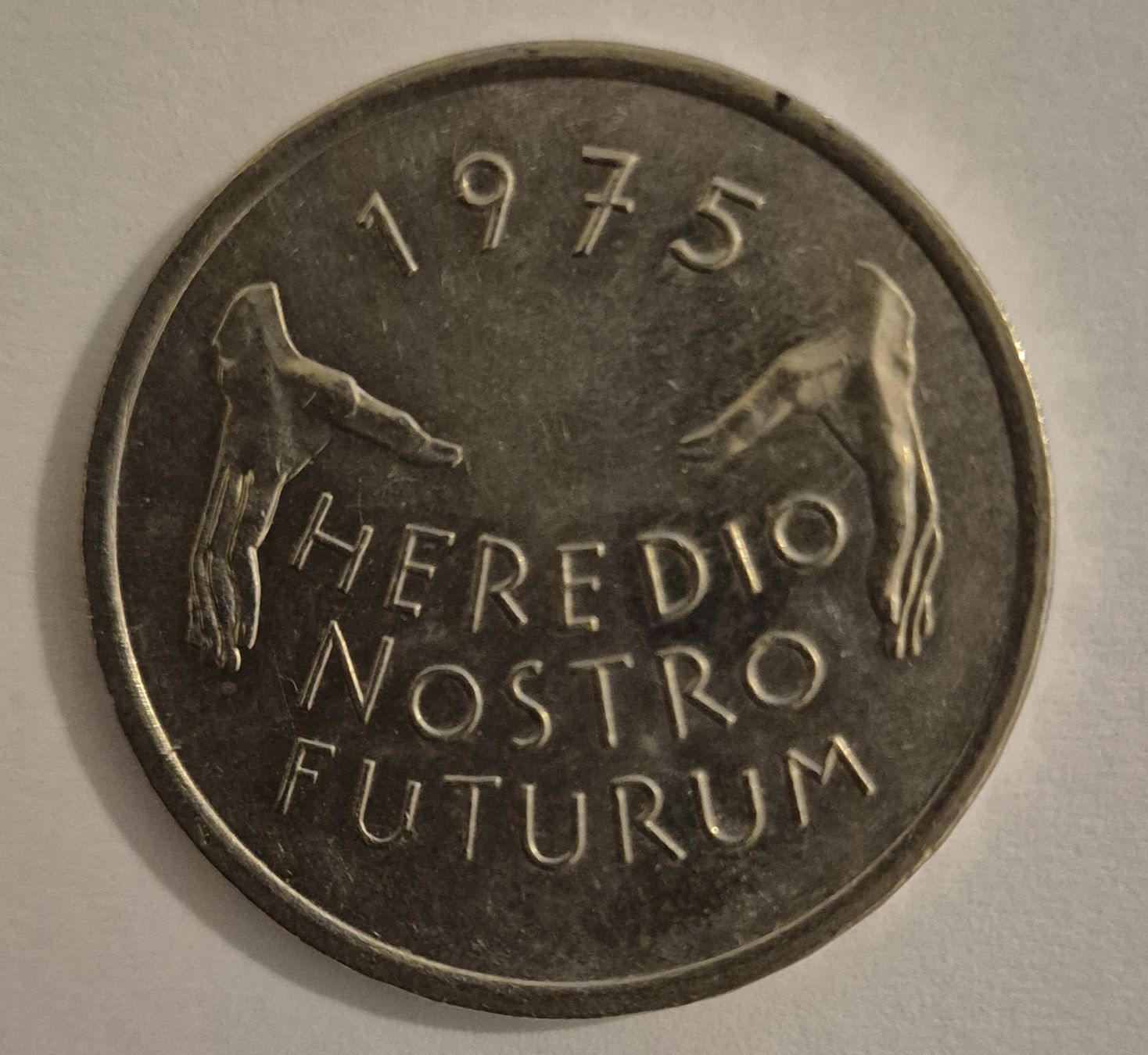 Tutti le monete: Pièce commémorative rare 5 FR. 1975 – Usato da Genève venduto da BKYB 1