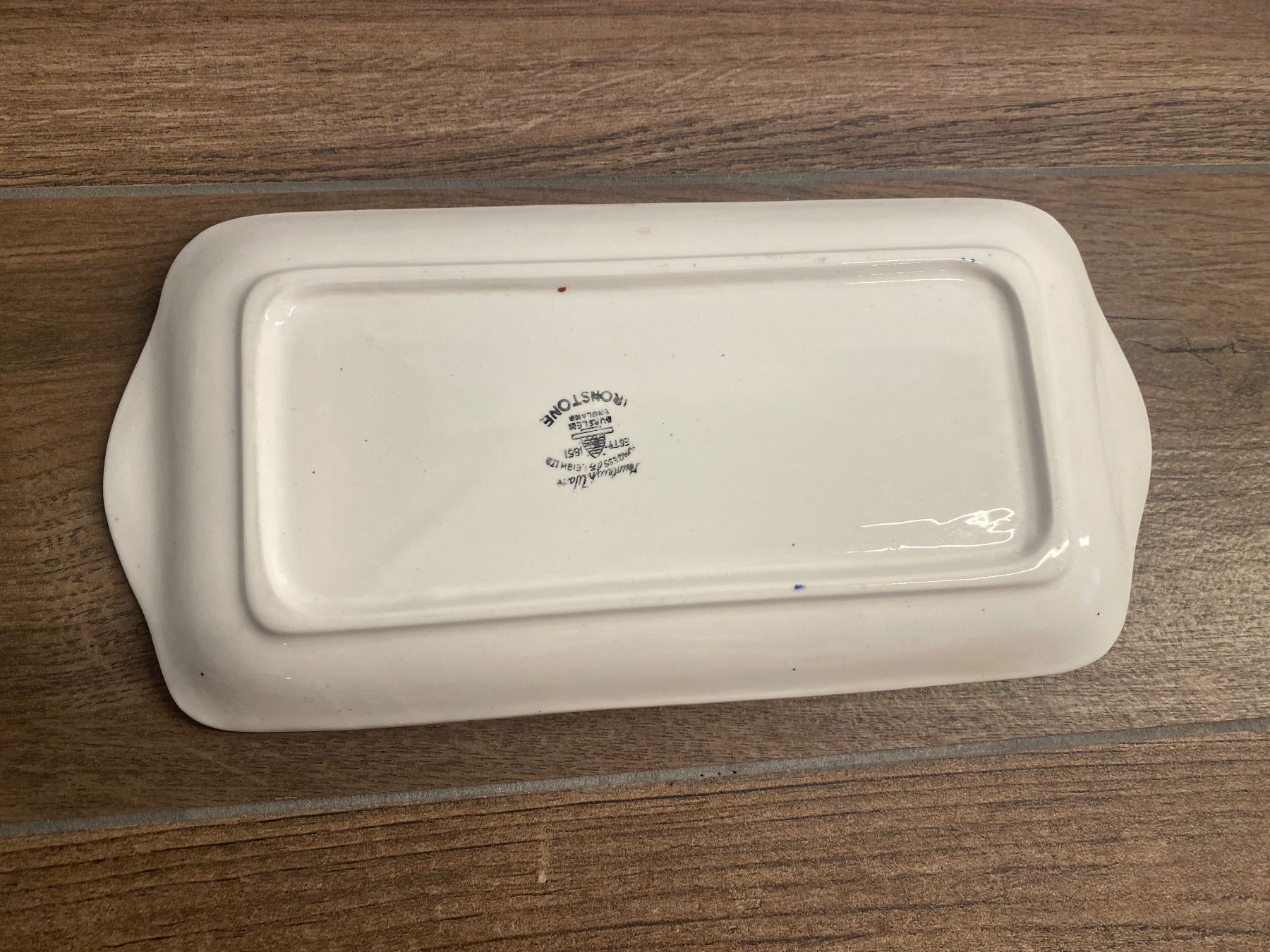 Piatti di portata: Burleigh Blue Calico Rectangular Square Tray Platter Plate – Usato da Pratteln venduto da a23_j2gs 4