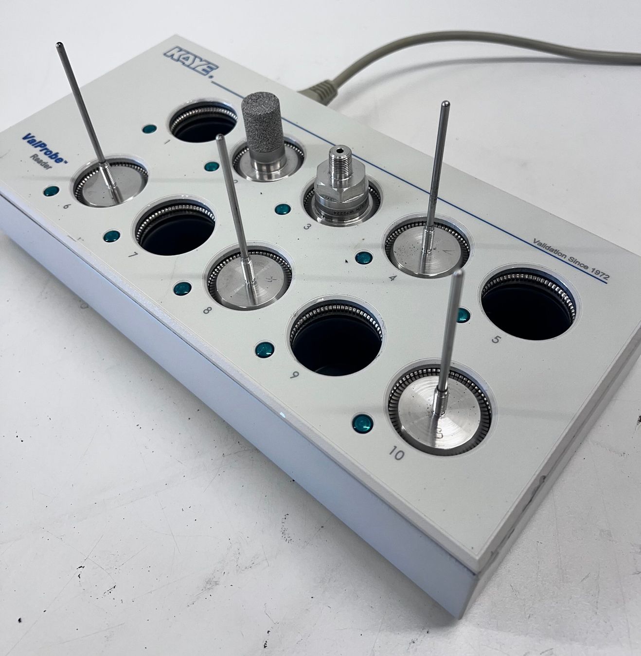 Accessori da laboratorio: Kaye Instruments ValProbe Reader X2550 (GE Thermometrics) – Usato da Niederdorf venduto da LeptonAG_Labor 2