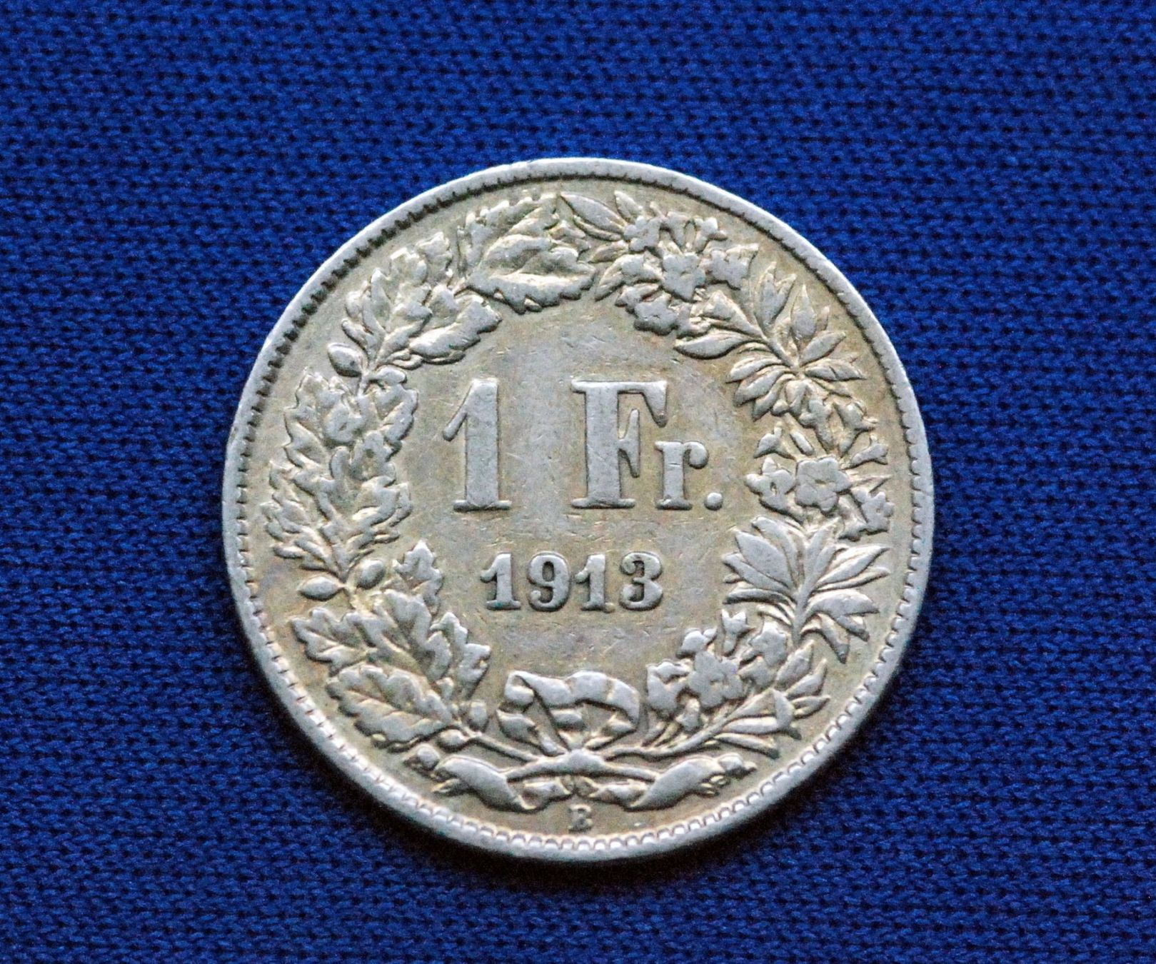 Tutti le monete: Silberner 1.- Jg. 1913 – Usato da Mühlethal venduto da sowato 2