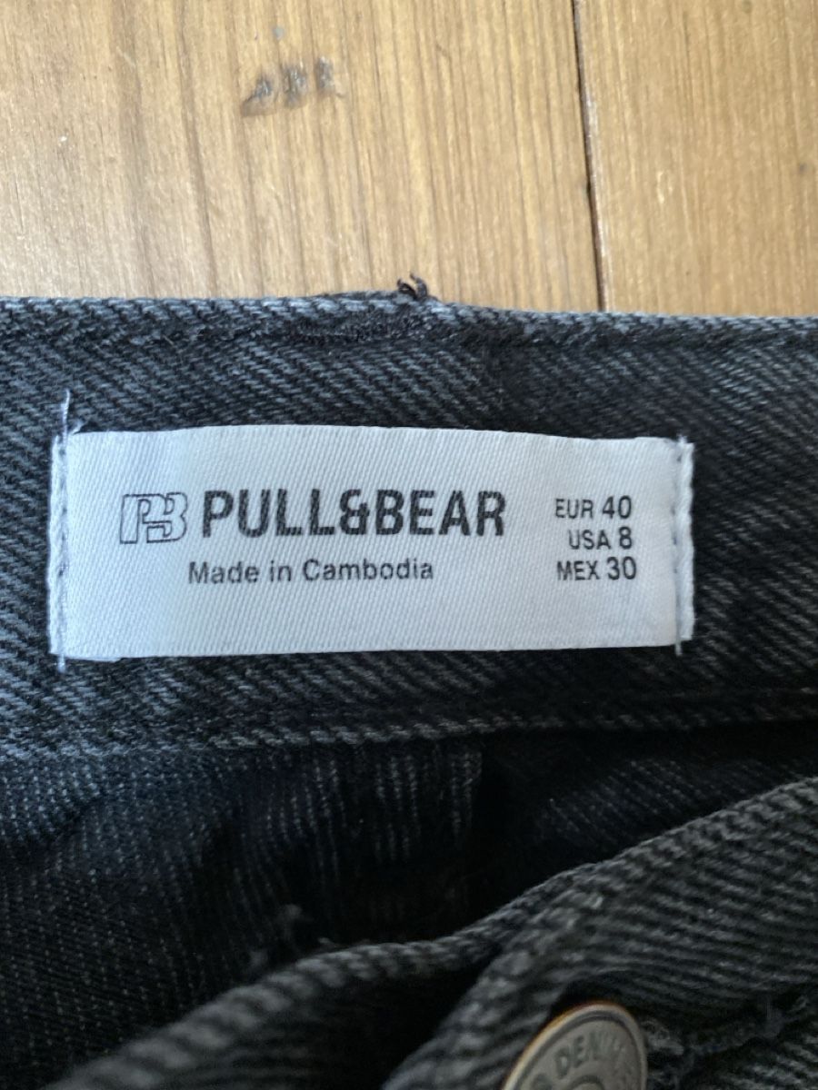 Pull&Bear Jeans: 2er Pack Mom-Jeans Gr. 40Blau & Schwarz – Nuovo (secondo la descrizione) da Chur venduto da Pufl 5