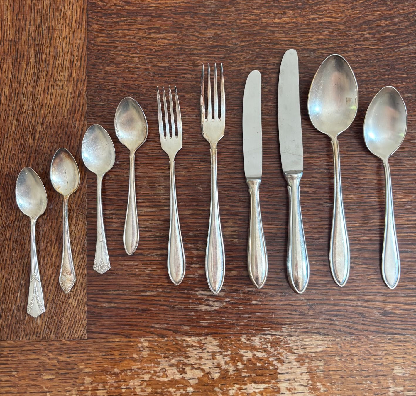 Set di posate: Silberbesteck mit Musterung – Usato da Zürich venduto da MirjaSant 3