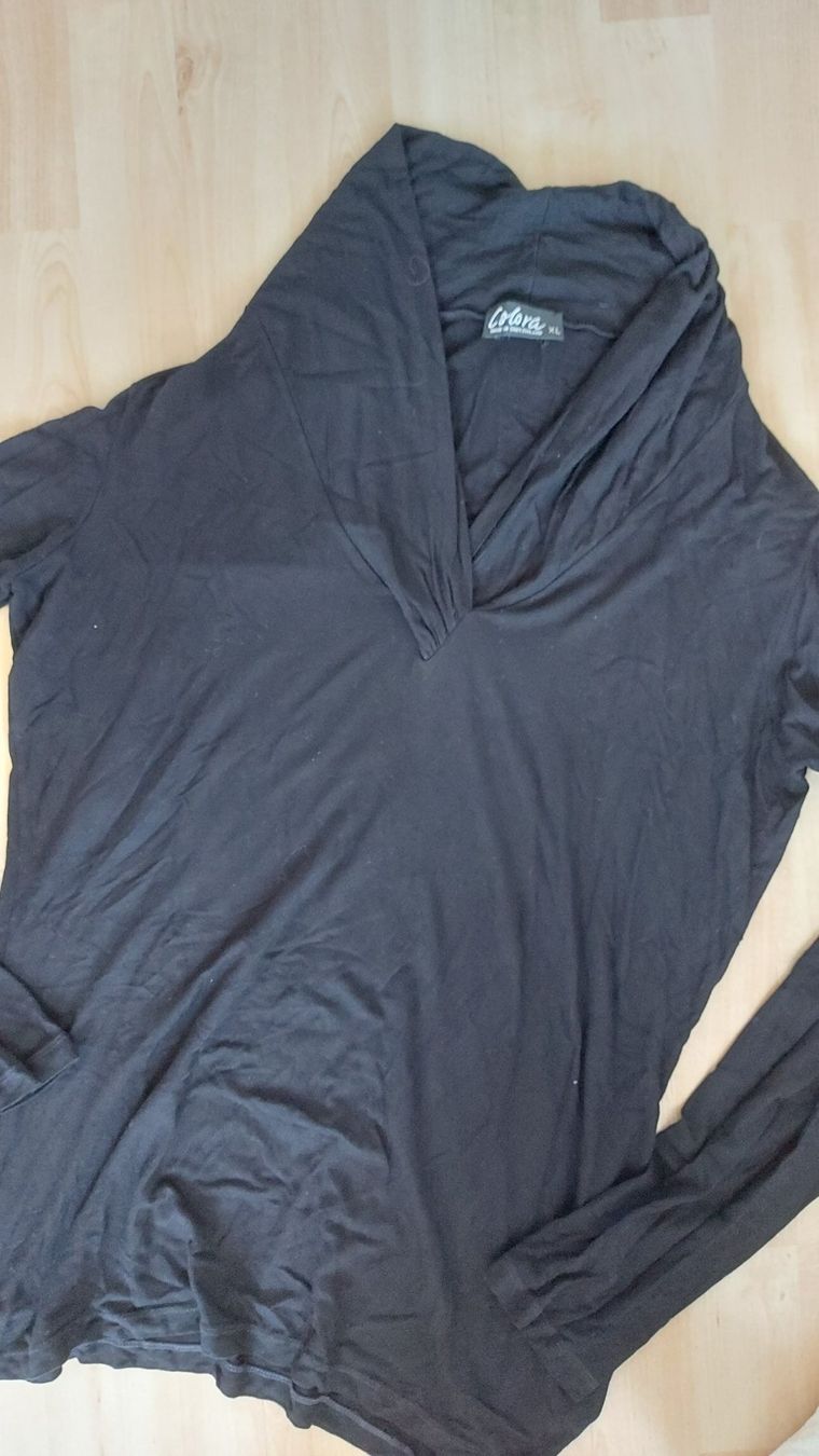 Colora Camicette: Colora Bluse gr,XL Schwarz – Usato da langenthal venduto da rundholz7 2
