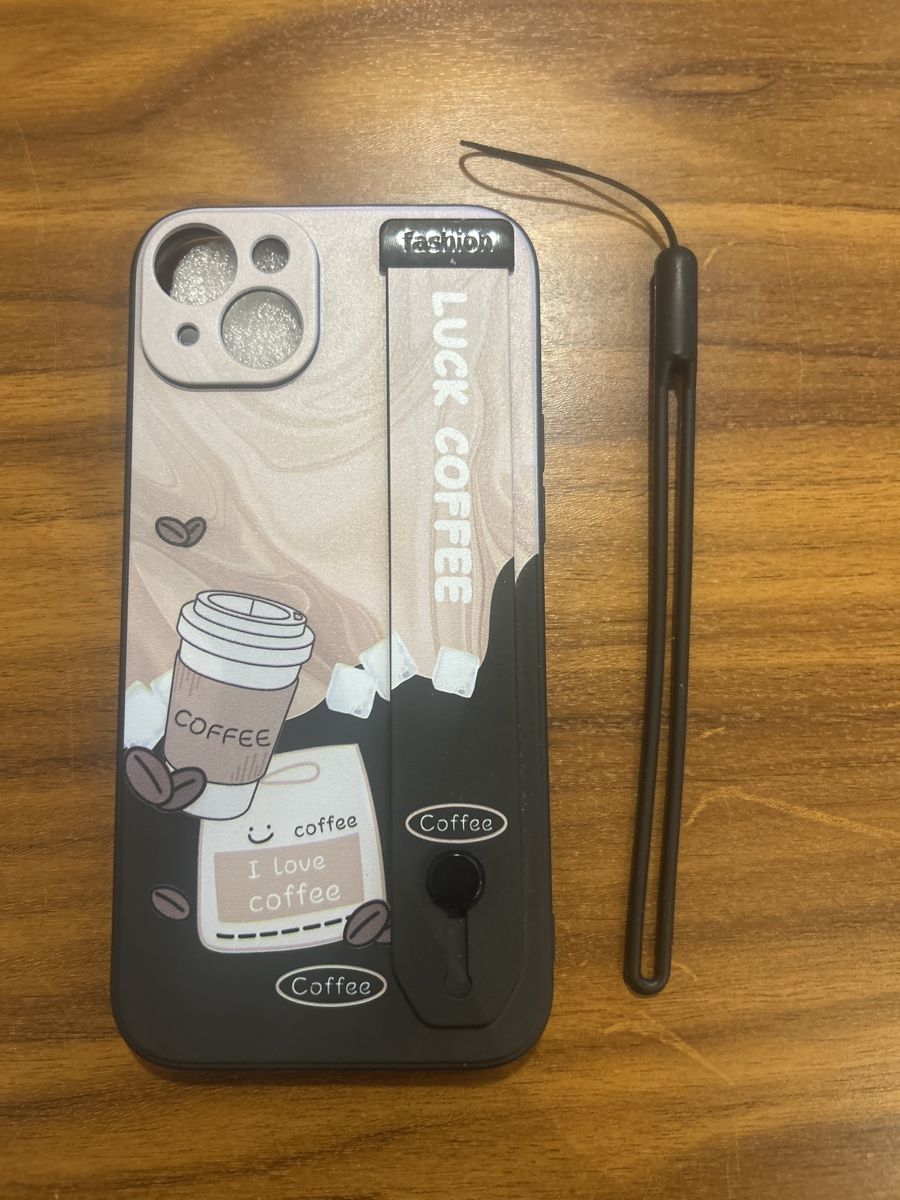 Cover & Protezioni schermo: iPhone 14 Plus Hülle mit Band "Coffee" Neu – Nuovo e nell'imballaggio originale da Herisau venduto da Victoria-Classic