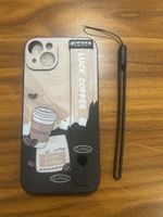 iPhone 14 Plus Hülle mit Band "Coffee" Neu