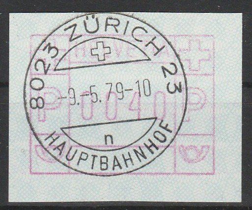 Tous les timbres: Nr. 3 mit zentrischem Handstempel – D'occasion à Oberglatt ZH par Wiedmi6