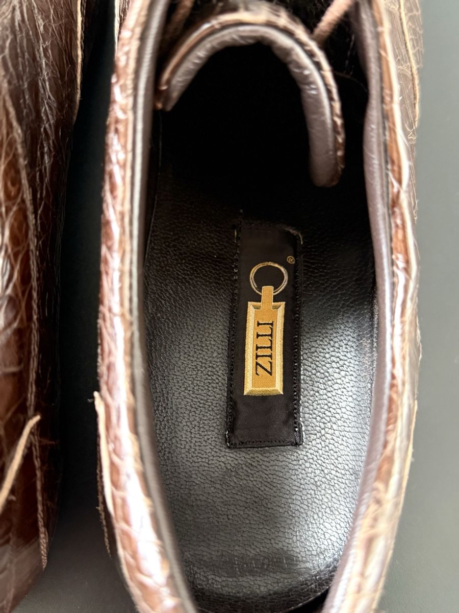 Zilli Scarpe da uomo: Zilli Herren Krokodil leder Schuhe – Nuovo (secondo la descrizione) da Kilchberg ZH venduto da man_7q9s 1