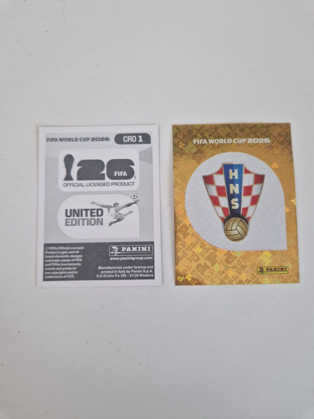 Panini Sammelbilder & Trading cards: Panini Sticker CRO1 – Neu (gemäss Beschreibung) aus Stüsslingen von white_angel86