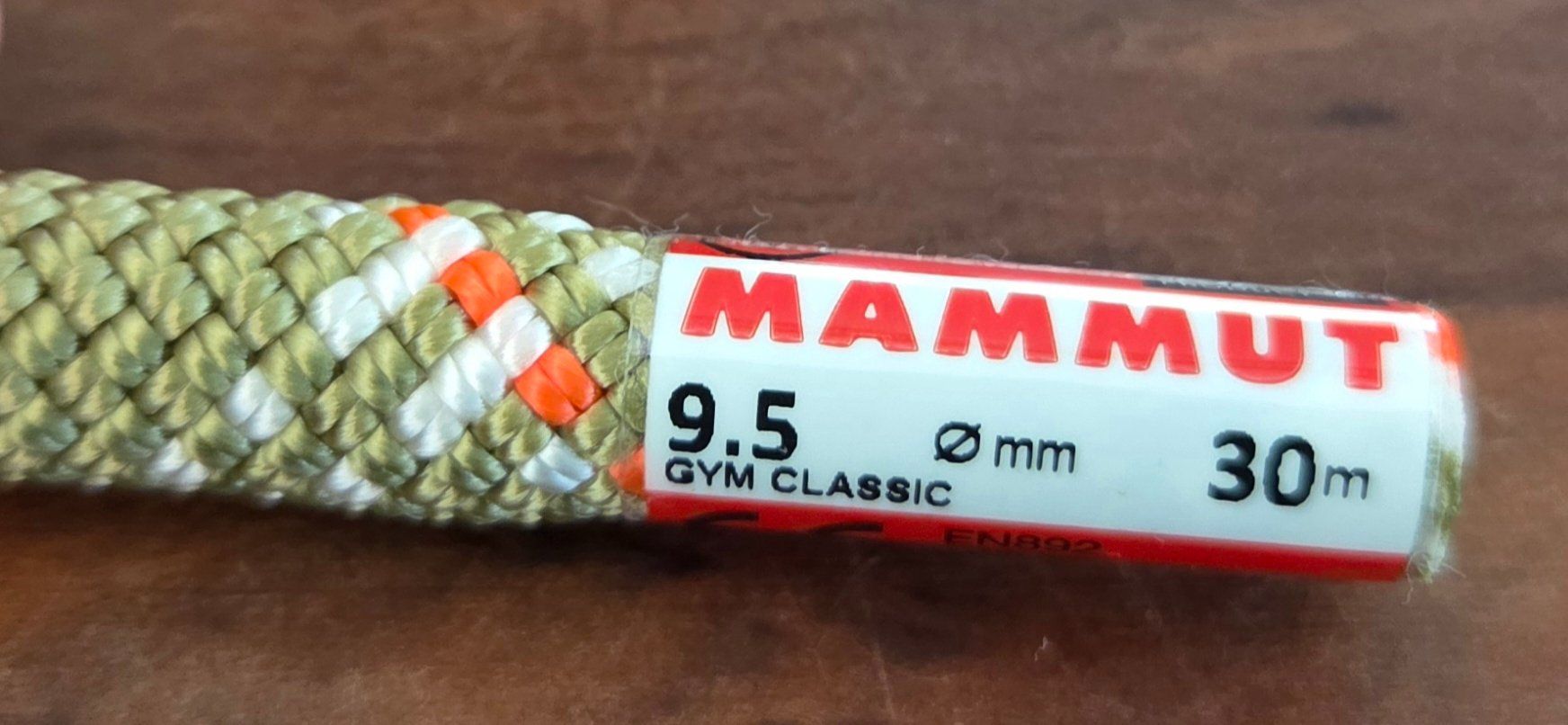 Mammut Attrezzatura da arrampicata: Mammut Seil Einfachseil 30m – Nuovo (secondo la descrizione) da Baden venduto da Digit6 1