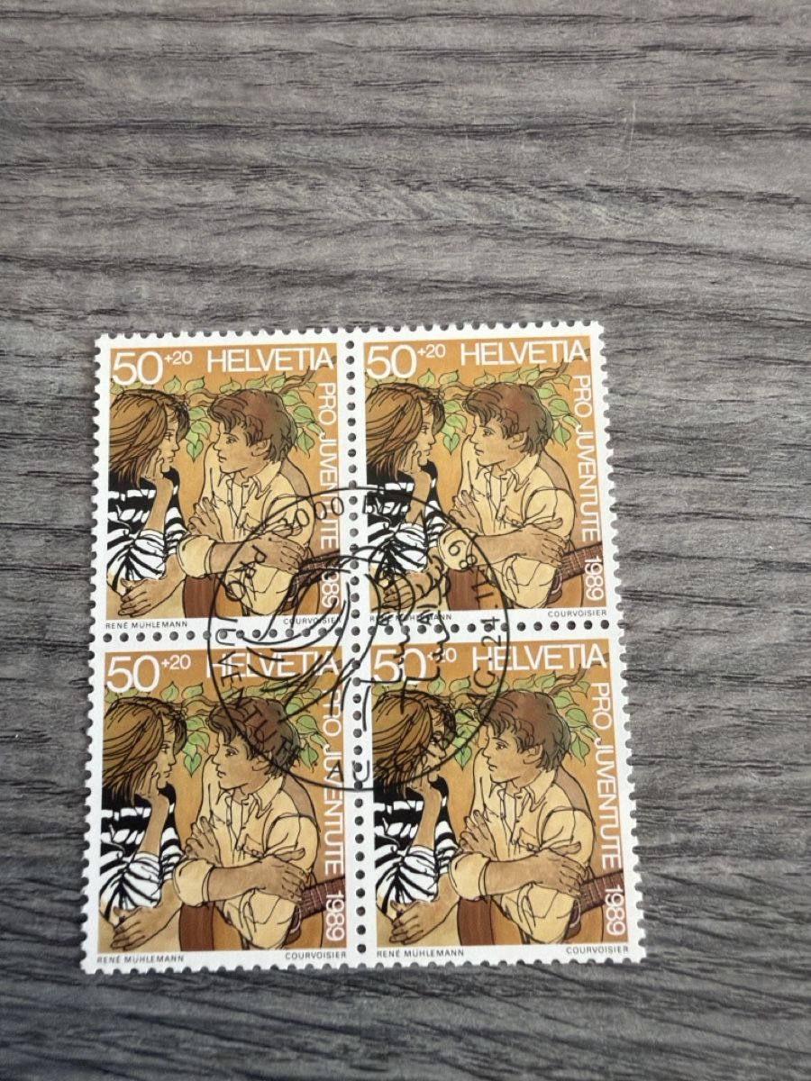 Tutti i francobolli: Briefmarken Pro Juventute 1989, 4 Stk – Nuovo (secondo la descrizione) da Tafers venduto da nicole.ts