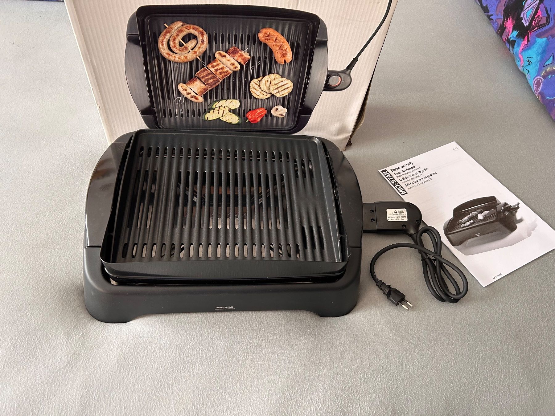 Griglie: Mio Star  Barbecue Party Grill – Nuovo e nell'imballaggio originale da Aristau venduto da WalterM06