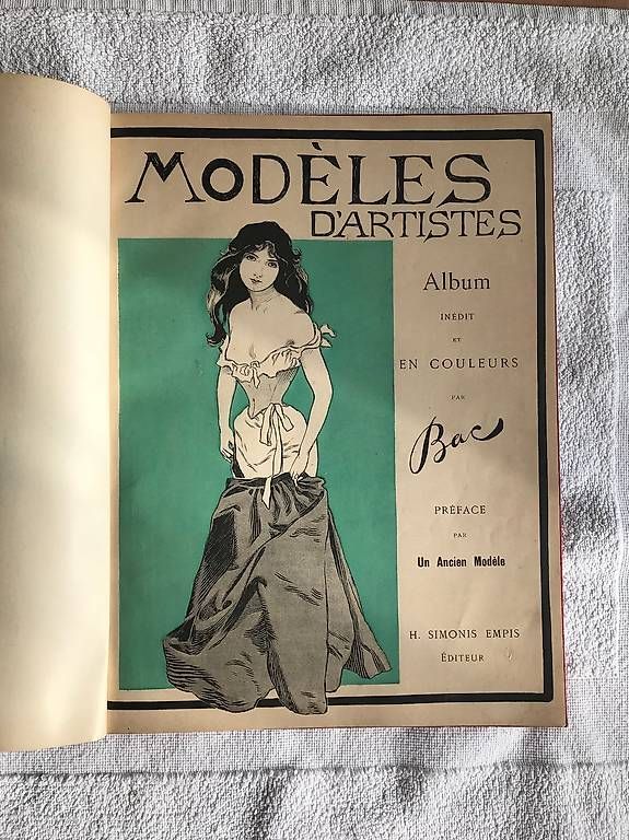 Libri: Ferdinand Bac: modèles d'artistes - vers 1900 – Usato da Estavayer-le-Lac venduto da mar_2s6b 1