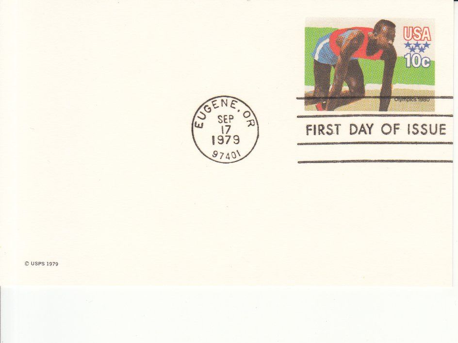 Tutti i francobolli: USA, Olympics 1980, 6-teilig – Usato da Bürglen TG venduto da StampGraf 3