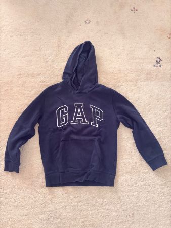 Sweat à capuche GAP bleu marine