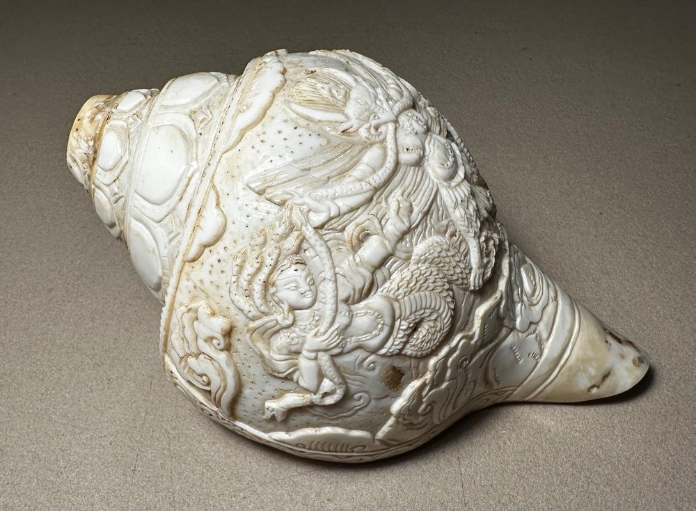 Muschelhorn (Dungkar) aus Indien (Gebraucht) in Forch für CHF 139 – mit ...
