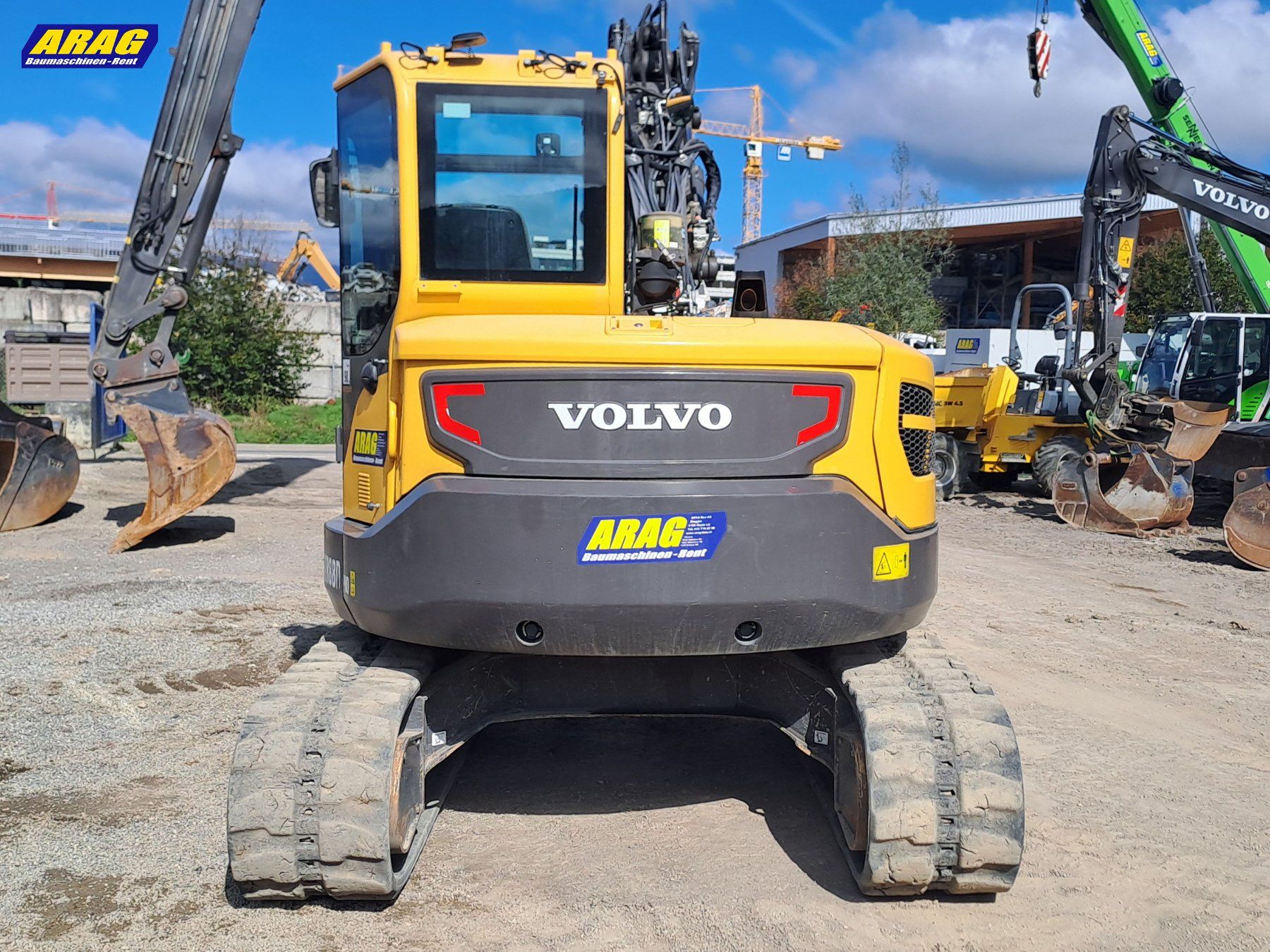 Volvo Escavatori: Volvo ECR88D mit Verstellausleger Minibagger – Usato da Hasle LU venduto da Arag08 3