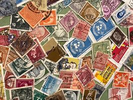 Lot 63: Lot mix mit Briefmarke