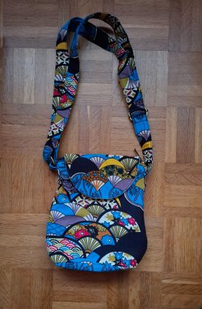 Sac en tissu à bandoulière neuf/Umhängetasche aus Stoff neu