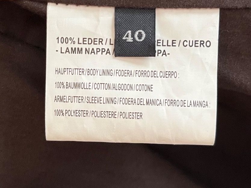 Marc O'Polo Giacche: Braune echte Lederjacke - Marc O’Polo – Usato da Jonschwil venduto da juliana_pluess 3