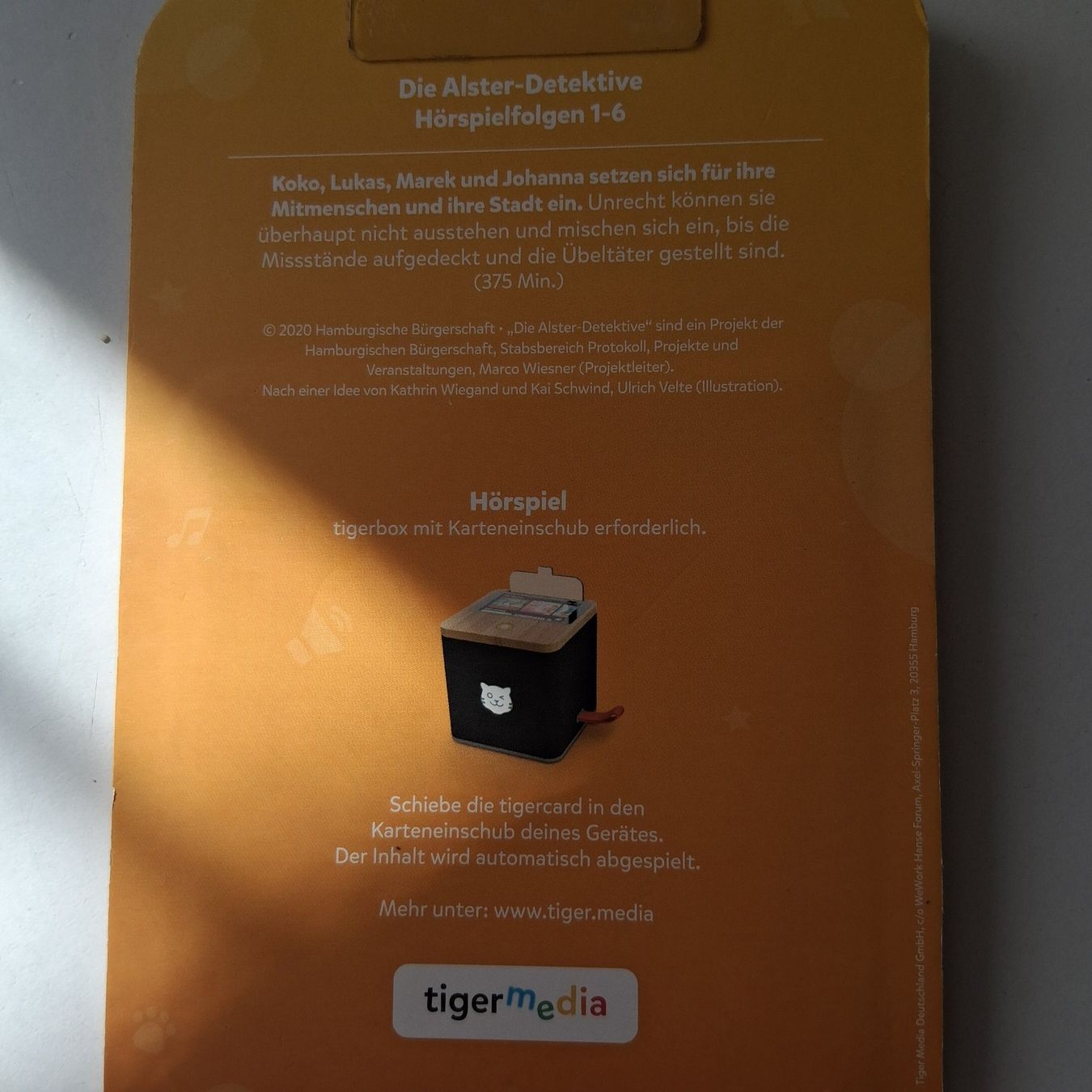 Audiolibri: Alster-Detektive Tigercard – Nuovo e nell'imballaggio originale da Klingnau venduto da tschipsi86 1