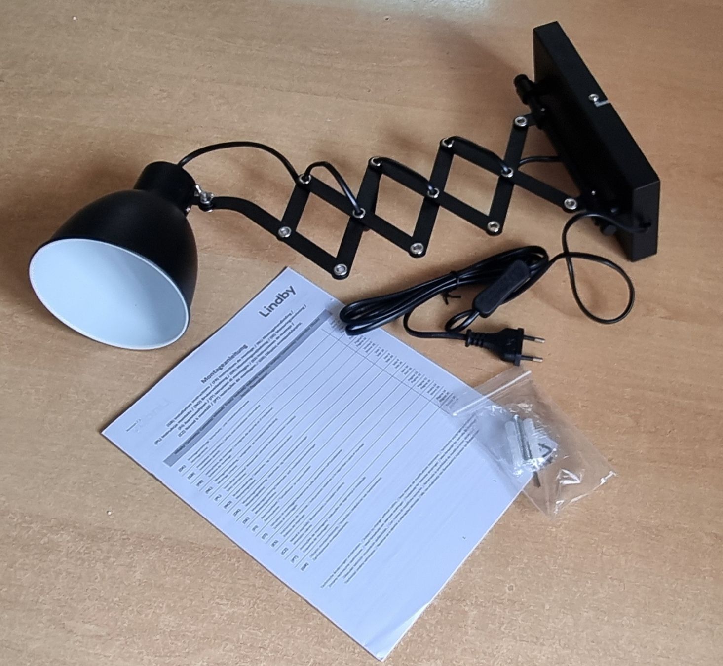 Lampade: Wandlampen "Lindby" 2 Stk. Neu – Nuovo e nell'imballaggio originale da Breitenbach venduto da 49fleur