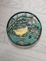 Sous-plat décoratif en fonte - Motif Canard