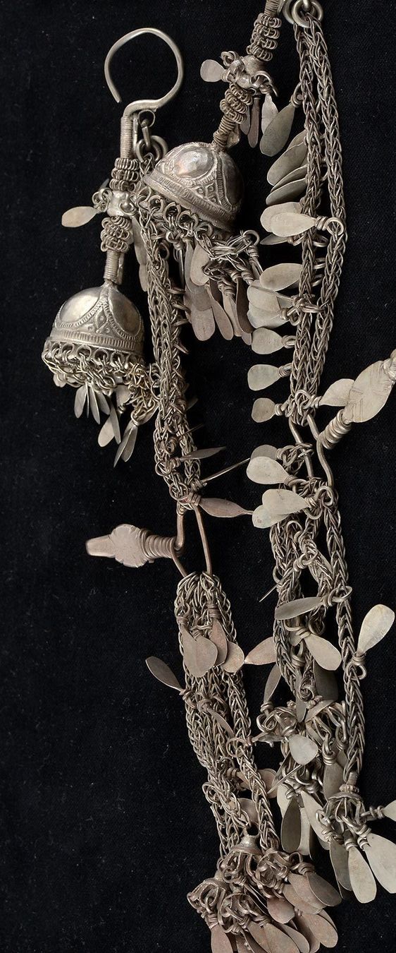 Anhänger: Ethno Schmuck: Paar alte Schläfengehänge, ex. Coll. – Gebraucht aus Bern von chamunda