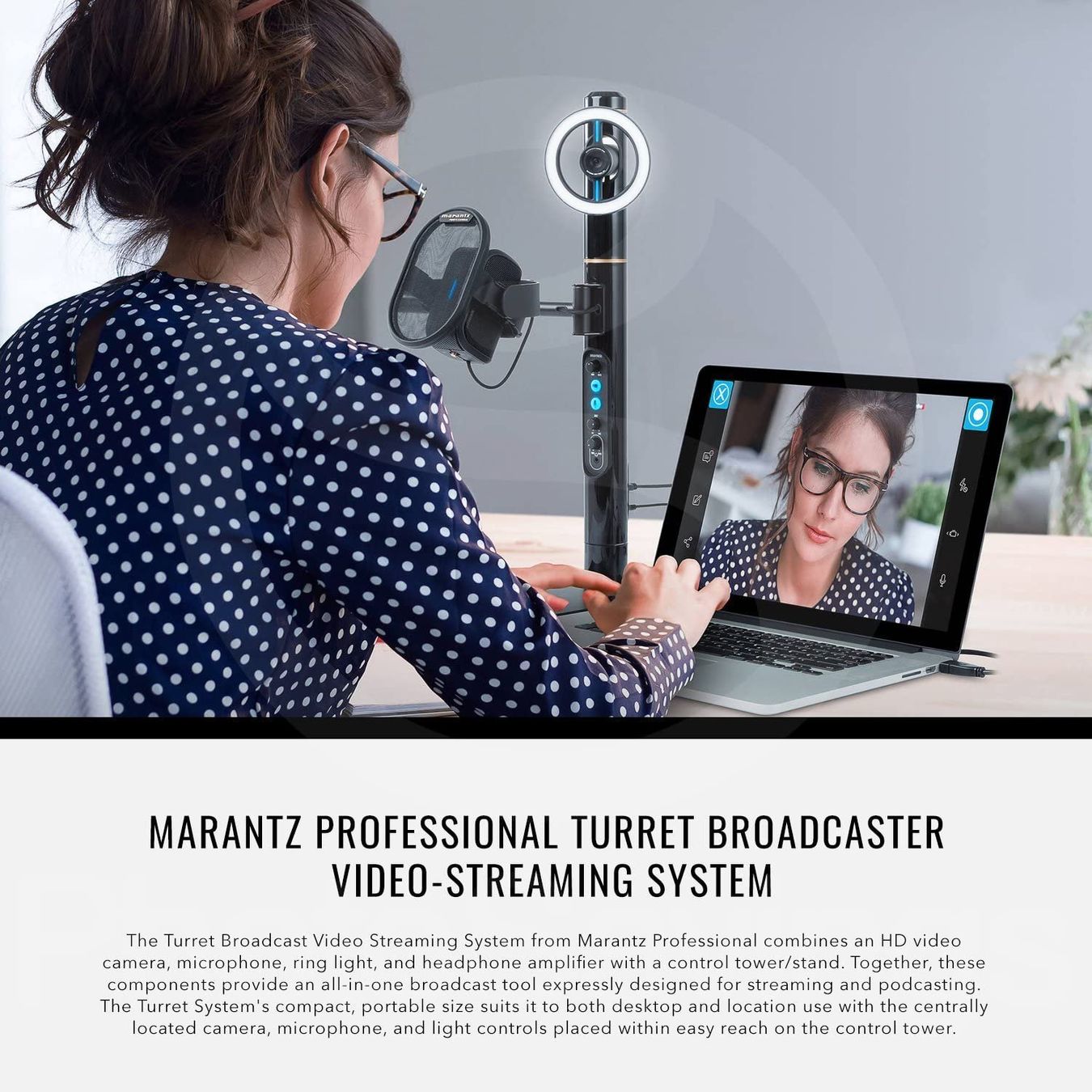 Marantz Lettore multimediale & Streamer: Marantz Turret, All-in-One-Broadcasting-Tool – Nuovo e nell'imballaggio originale da Uster venduto da Kim50 4