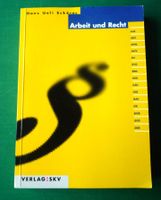 "Arbeit und Recht" (Buch)  von Hans Ueli Schürer